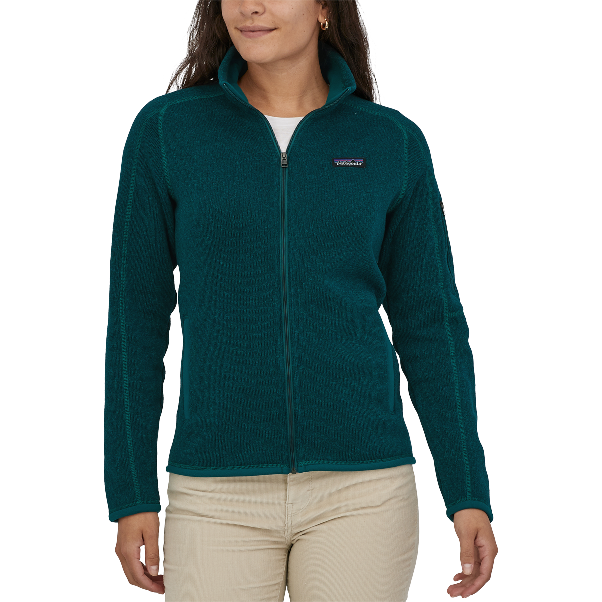 Patagonia better sweater top women's full zip