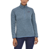 Patagonia Women's Better Sweater 1/4 Zip BEBL-Berlin Blue