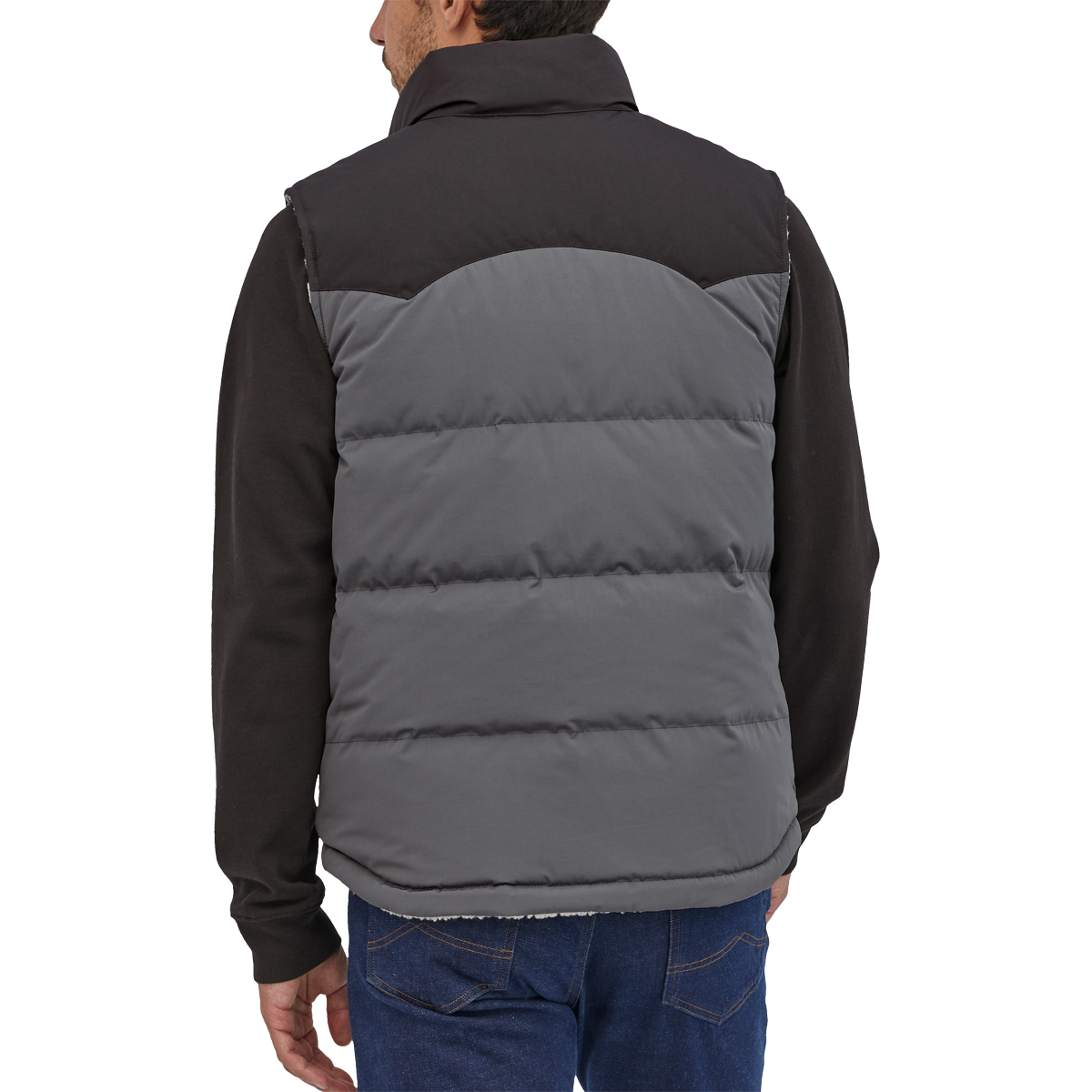 Men s Reversible Bivy Down Vest Sports Basement