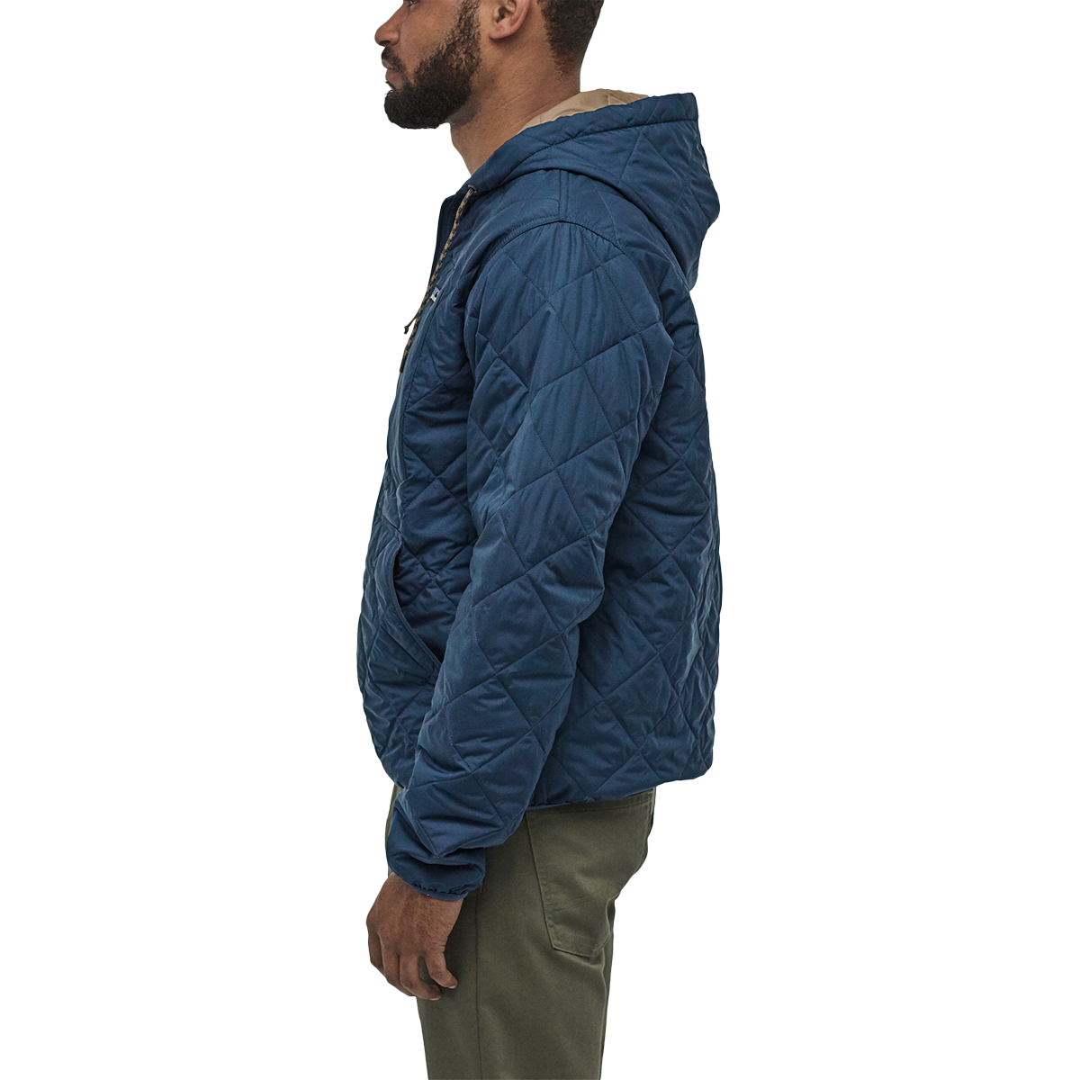 Diamond quilt bomber hot sale hoody
