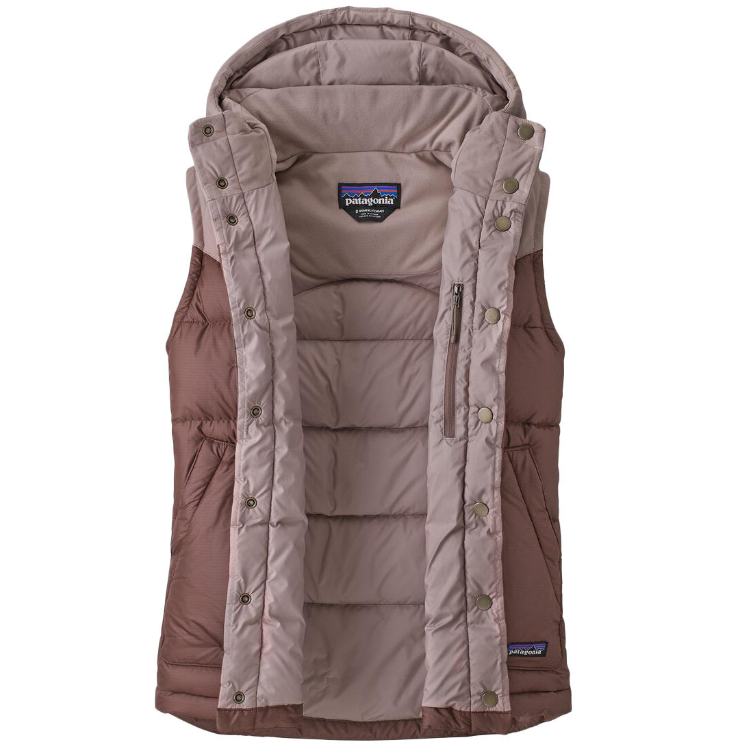 Patagonia women's bivy hooded top vest