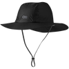Outdoor Research Helium Rain Full Brim Hat in black.