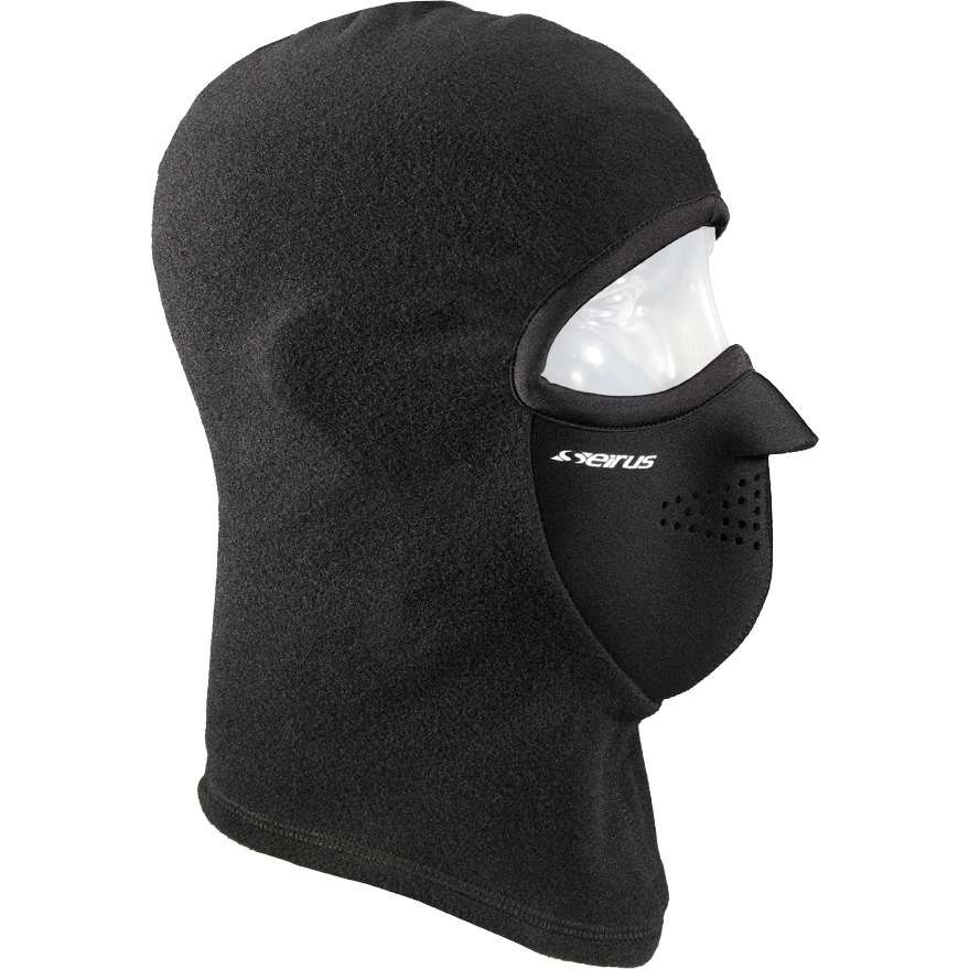 Balaclava Face Mask Ski Mask Black and White Floral Print