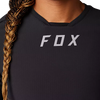 Fox head Women's Defend Thermal Jersey black front logo