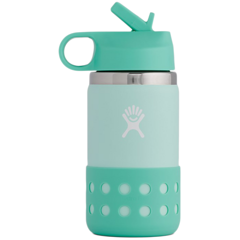 Hydro Flask 12 oz Wide Mouth Bottle with Flex Sip Lid Rain : Home & Kitchen  