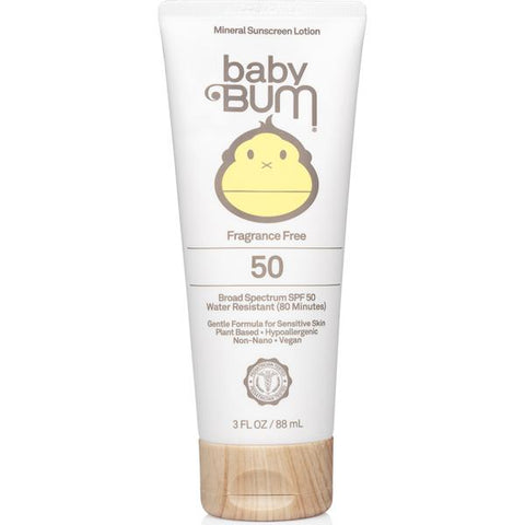 Baby Bum Mineral Sunscreen Lotion SPF 50 - 3 oz