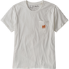 Patagonia Women's Alpine Icon Regenerative Pocket T-Shirt WHI-White