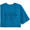 Patagonia Men's Forge Mark Responsibili-Tee in Anacapa Blue