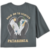 patagonia Men's Hold On To Winter Responsibili-Tee plume grey