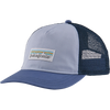 Patagonia Women's Pastel P-6 Label Layback Trucker Hat BEU-Beluga