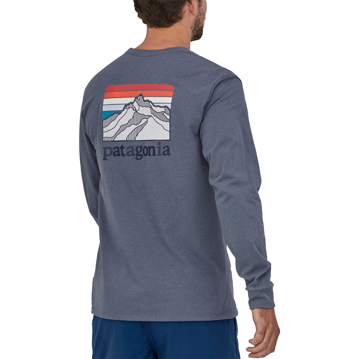 Men's Long-Sleeved Line Logo Ridge Responsibili-Tee alternate view