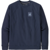 Patagonia Men's Alpine Icon Regenerative Organic Cotton Crew Sweater NENA-New Navy