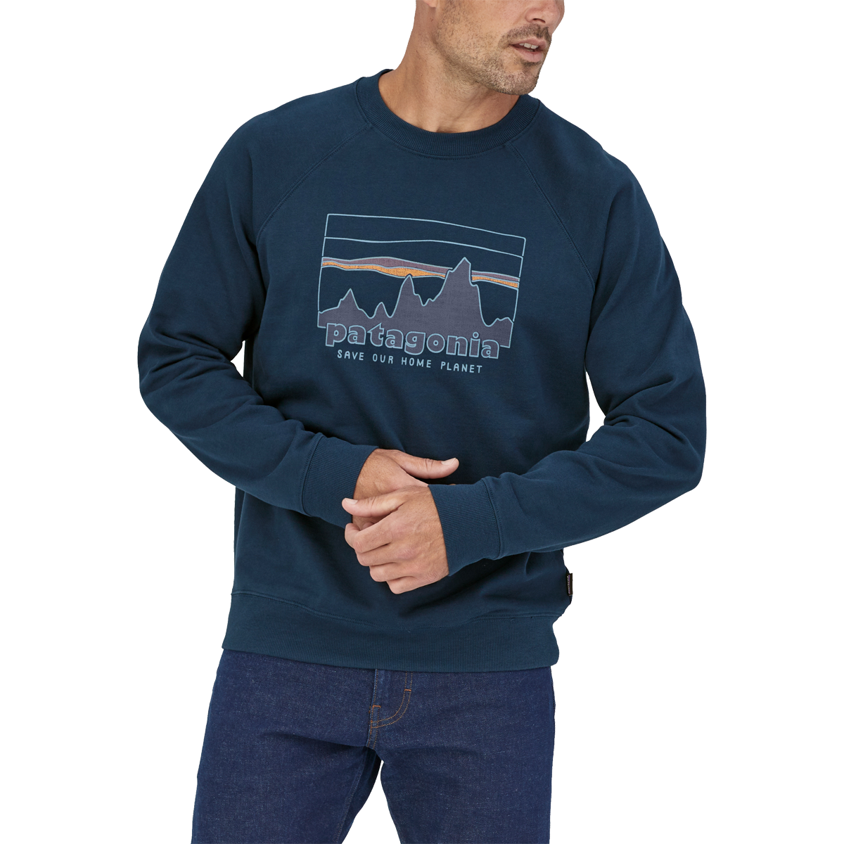 Men's 73 Skyline Organic Cotton Crew Sweater alternate view