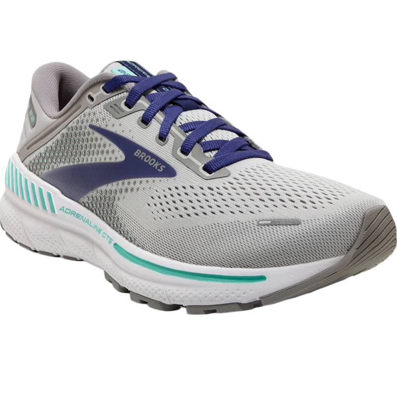 Women's Adrenaline GTS 22 - 2A, Brooks Women's Adrenaline GTS 22 - 2A 045-Alloy/Blue/Green