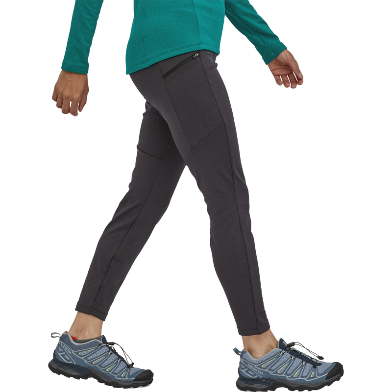 Women's R1 Daily Bottoms, Patagonia Women's R1 Daily Bottoms INBX-Ink Black/Black X-Dye