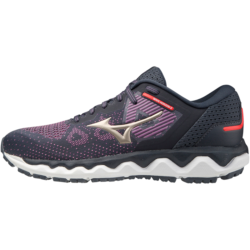 Women's Wave Horizon 5, Mizuno Women's Wave Horizon 5 6C7A-Vlt/PlatGld