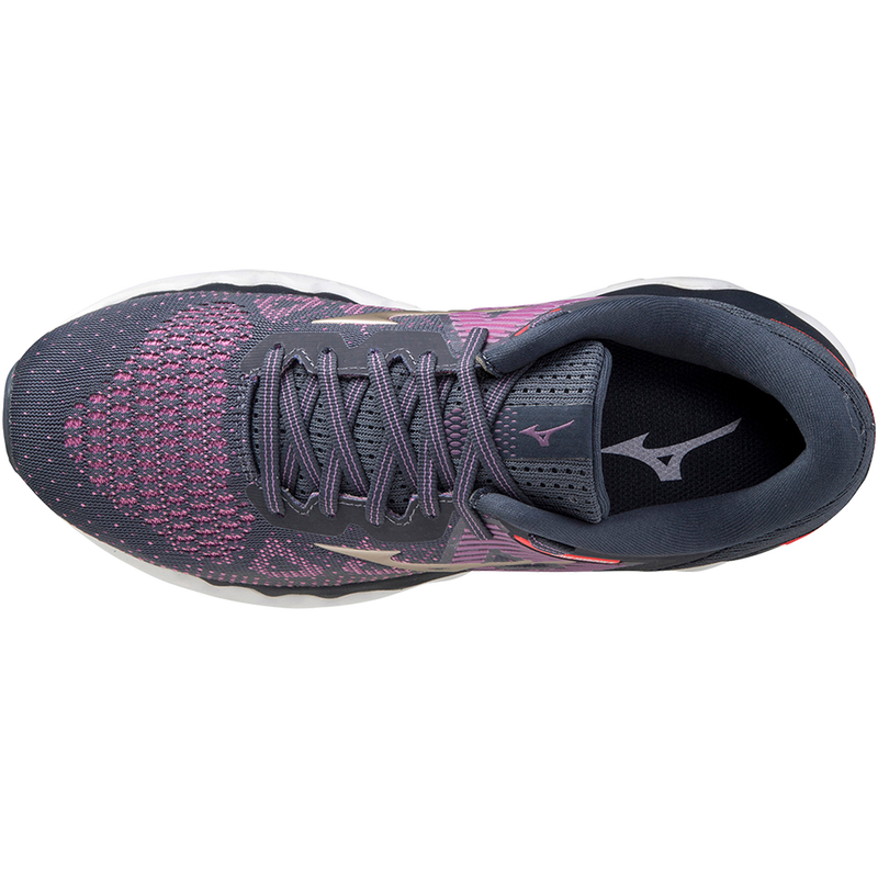 Women's Wave Horizon 5, Mizuno Women's Wave Horizon 5 6C7A-Vlt/PlatGld