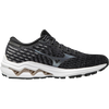 Mizuno Women's Inspire 17 Waveknit 907A-Black/Platinum Gold