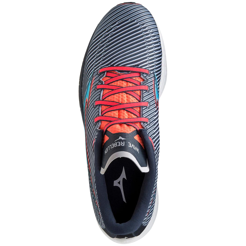 Men's Wave Rebellion, Mizuno Men's Wave Rebellion 53SC-India Ink/Scuba Blue