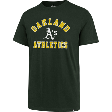 Oakland Athletics '47 Brand Super Rival Gray Short Sleeve T-Shirt 2XL