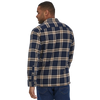 Patagonia Men's Long Sleeve Organic Cotton Fjord Flannel Shirt back view