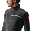 Castelli Men's Squadra Stretch Jacket 085-Light Black/Dark Grey