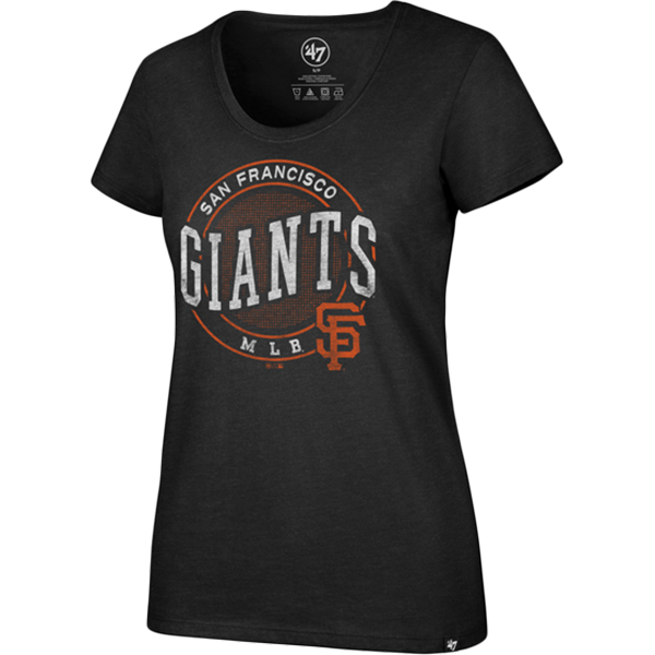 Women's SF Giants Club Scoop Neck Tee, Featured Image