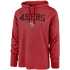 Forty Seven Brand Men's 49ers Power Up Club Hoody RD-Red