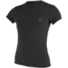 O'Neill Wetsuits Women's Basic Skins 30+ Short Sleeve Sun Shirt 002-Black