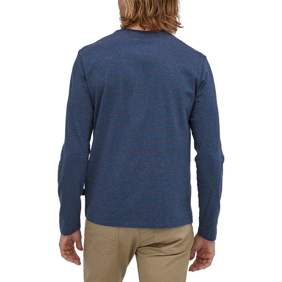 Men's Long-Sleeved Organic Cotton Lightweight Henley Pullover alternate view