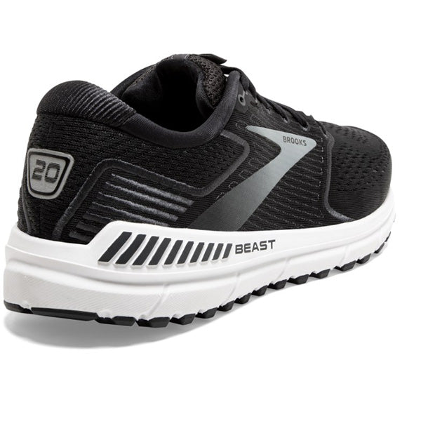 Men's Beast 20, Brooks Men's Beast 20 051-Black/Ebony/Grey