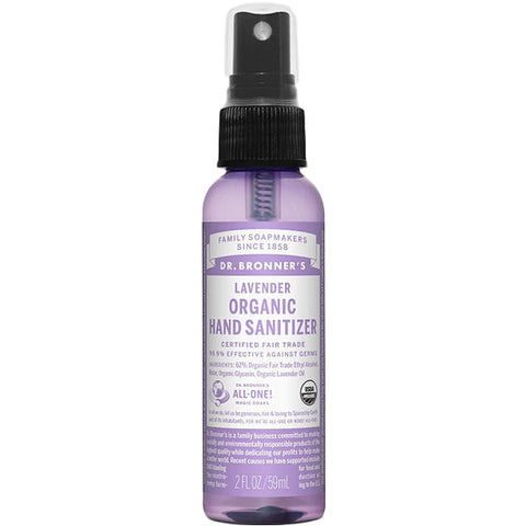 Organic Hand Sanitizer, Lavender - 2 oz