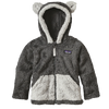 Patagonia Youth Furry Friends Hoody in Forge Grey
