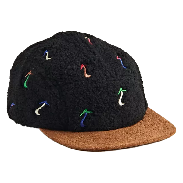 Night Shrooms 5-panel Sherpa Hat alternate view