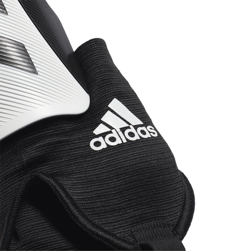 Tiro Match Shin Guard, Adidas Men's Tiro Match Shin Guard White/Black Alt View Logo