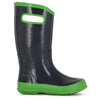 Bogs Kid's Rain Boot (10-13) 411-Navy/Green
