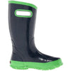 Bogs Youth Rain Boot 411-Navy/Green