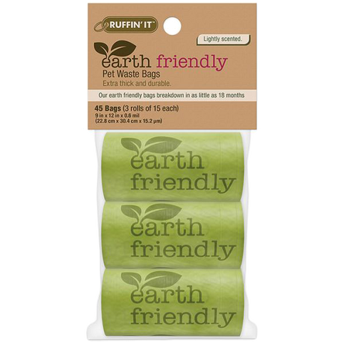 Earth Friendly Pet Waste Bags (3 Pack)