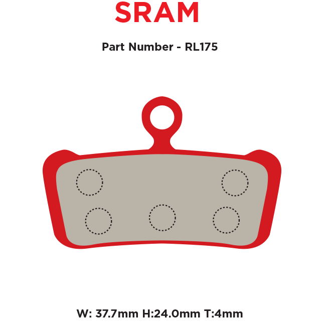 Red Label RACE SRAM G2/Guide ALL alternate view