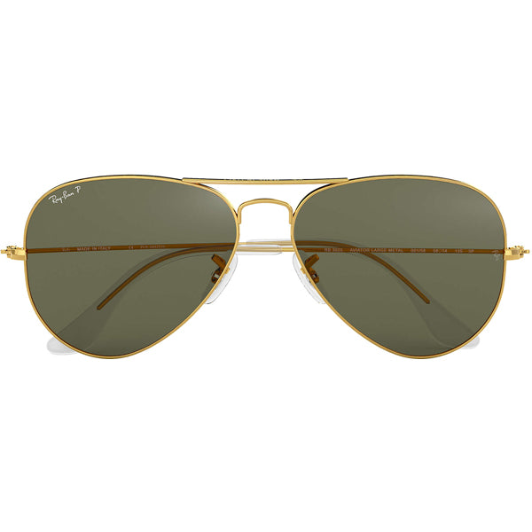Ray Ban Aviator - Gold/Green Polarized