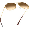 Ray Ban Cockpit Standard - Gold/Light Brown Gradient