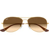 Ray Ban Cockpit Standard - Gold/Light Brown Gradient Gold/Light Brown