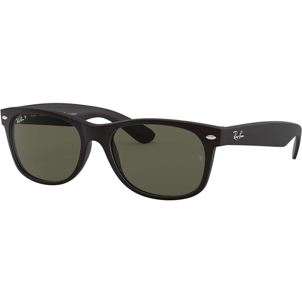 New Wayfarer - Rubber Black/Polarized Green, Ray Ban New Wayfarer - Rubber Black/Polarized Green