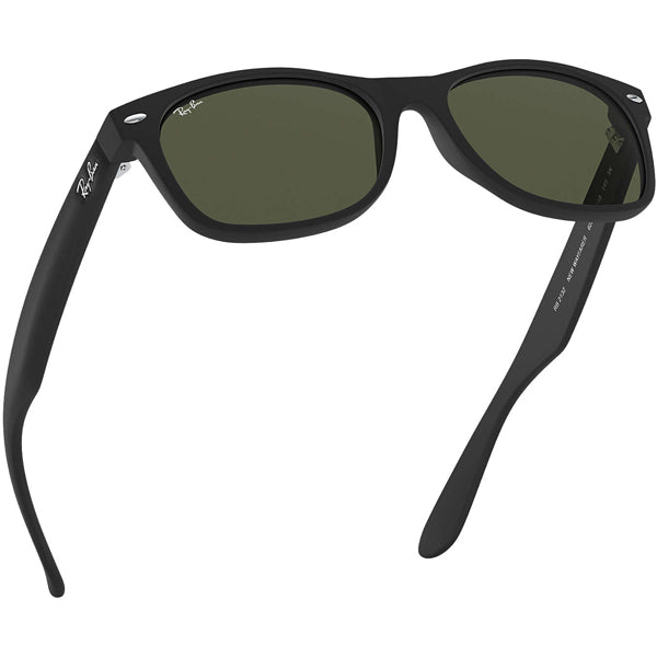 New Wayfarer - Matte Black/Green, Ray Ban New Wayfarer - Matte Black/Green
