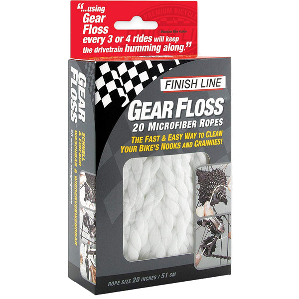 Gear Floss Microfiber Cleaning Rope (20 Pack) alternate view