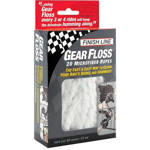 Gear Floss Microfiber Cleaning Rope (20 Pack)