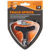 Sof Sole Steel Pyramid Track Spikes (Pack of 14) Black/Steel
