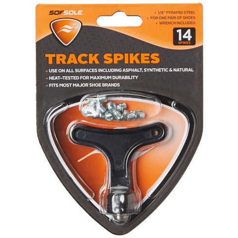 Steel Pyramid Track Spikes (Pack of 14)