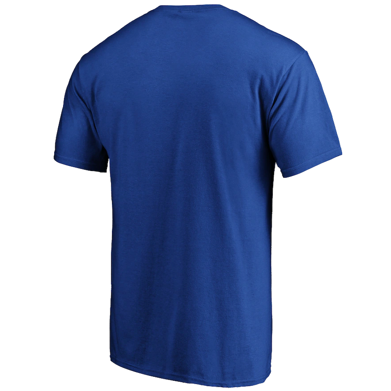 Men's Warriors Cotton Primary Logo Short Sleeve, Majestic Men's Warriors Cotton Primary Logo Short Sleeve