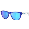 Oakley Youth Frogskins XS - Crystal Blue/Prizm Sapphire Crystal Blue/Prizm Sapphire Alt View Angle Left